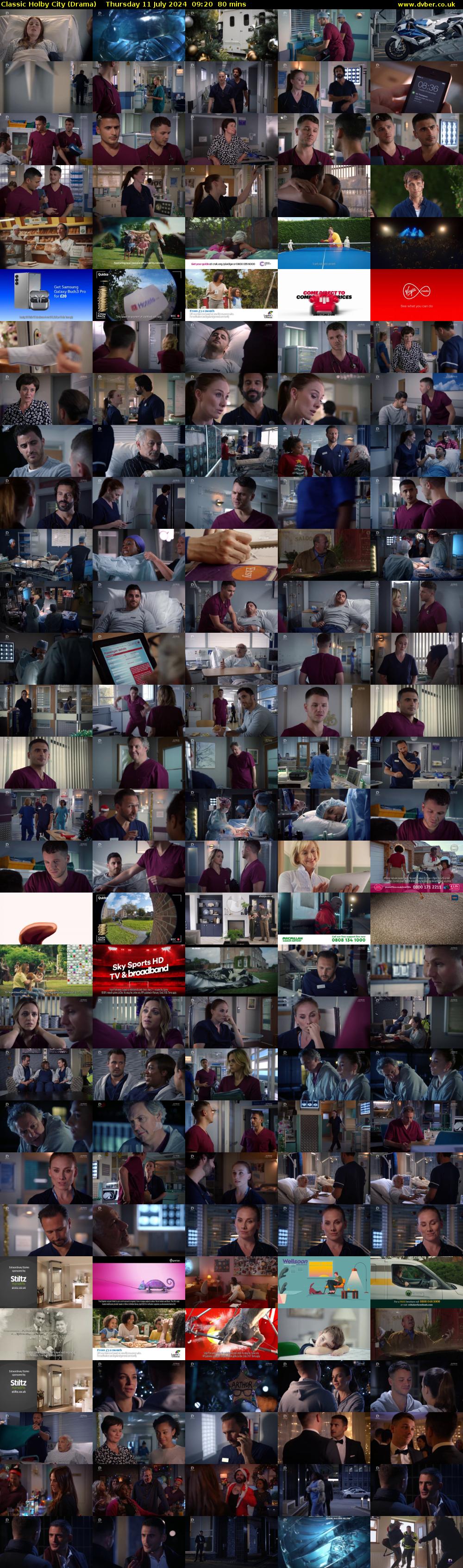 Classic Holby City (Drama) Thursday 11 July 2024 09:20 - 10:40