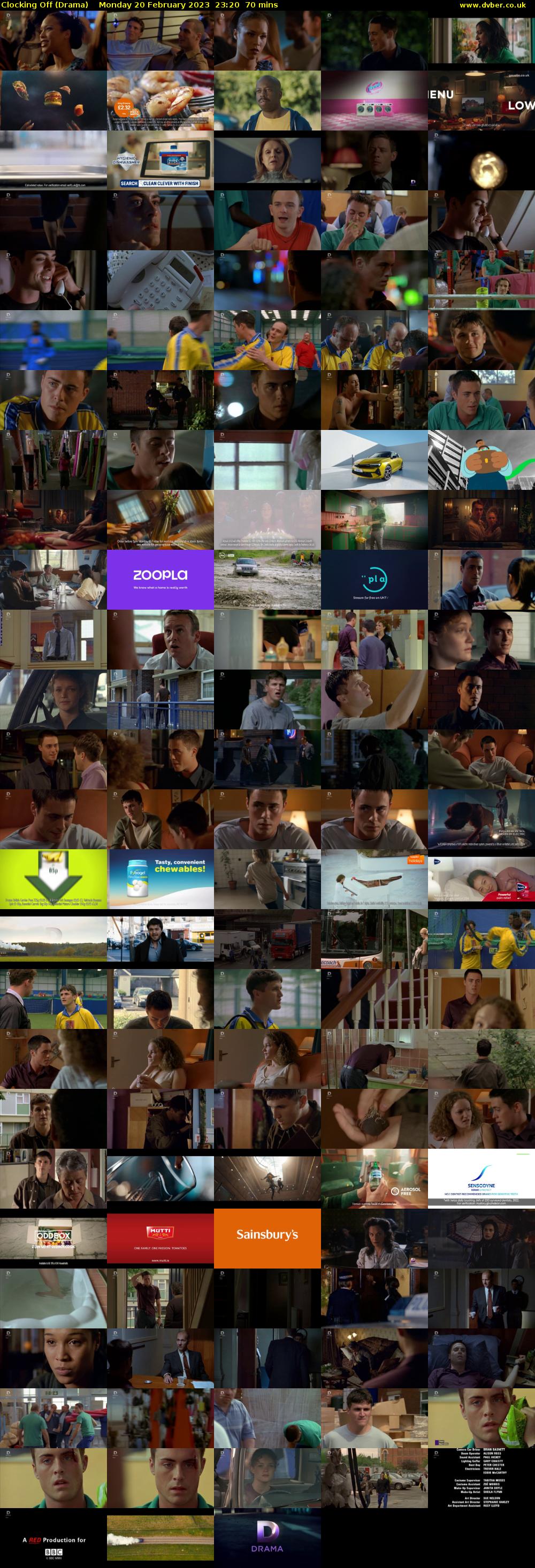 Clocking Off (Drama) Monday 20 February 2023 23:20 - 00:30