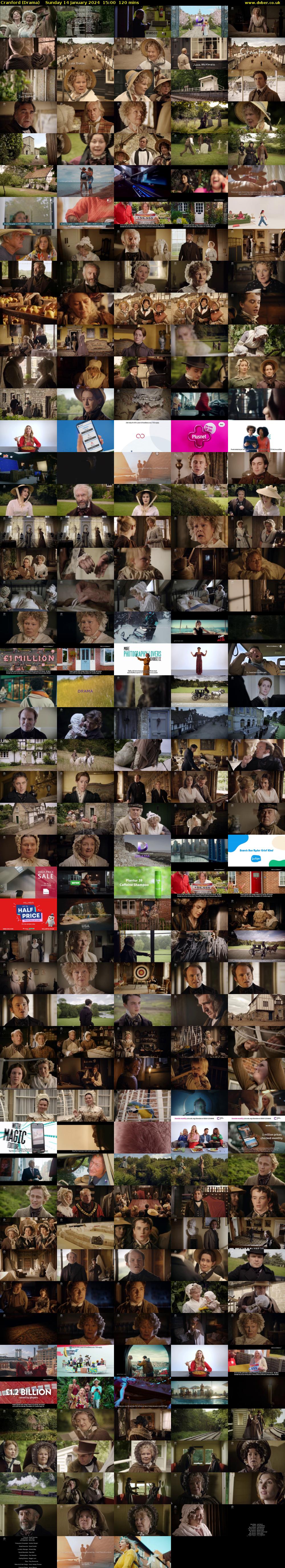 Cranford (Drama) Sunday 14 January 2024 15:00 - 17:00