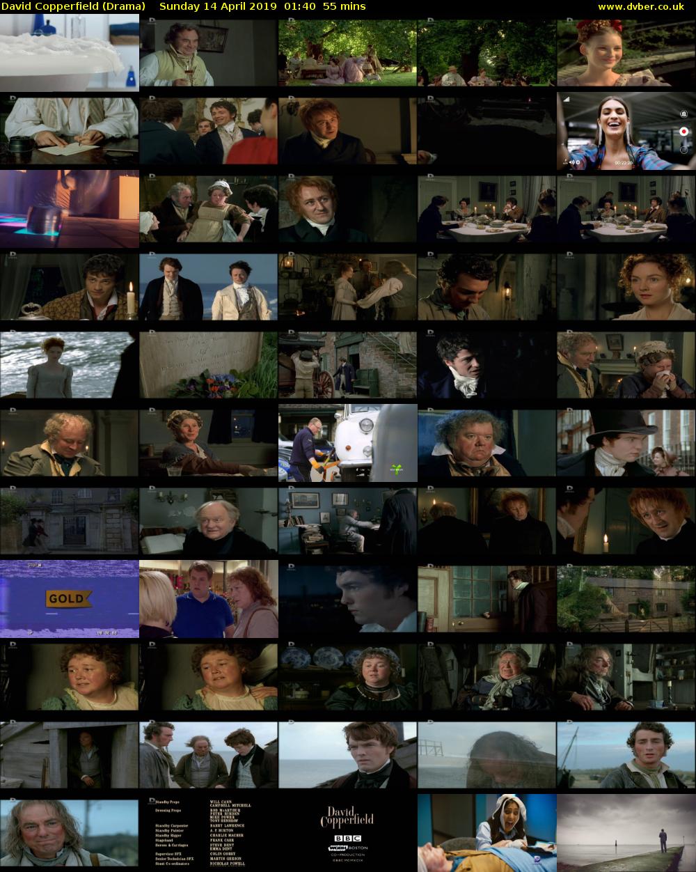 David Copperfield (Drama) Sunday 14 April 2019 01:40 - 02:35