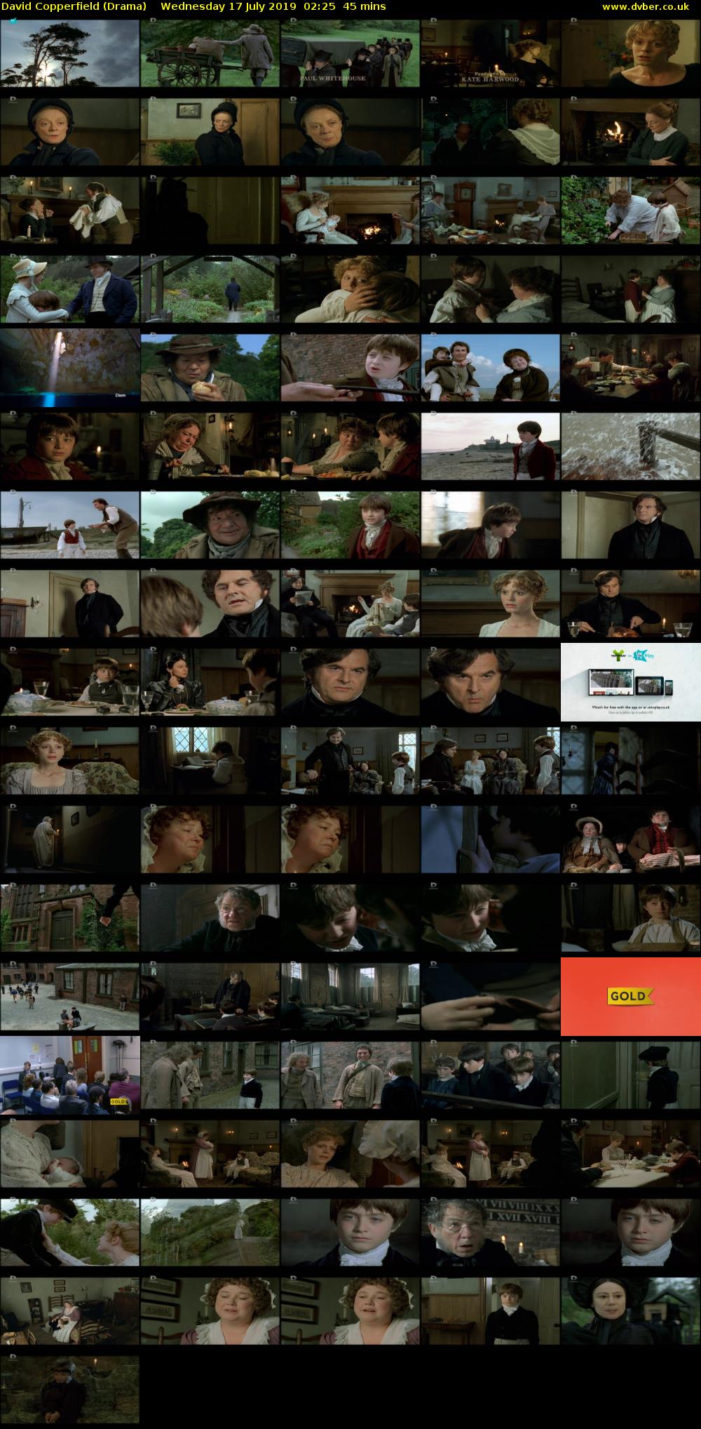 David Copperfield (Drama) Wednesday 17 July 2019 02:25 - 03:10