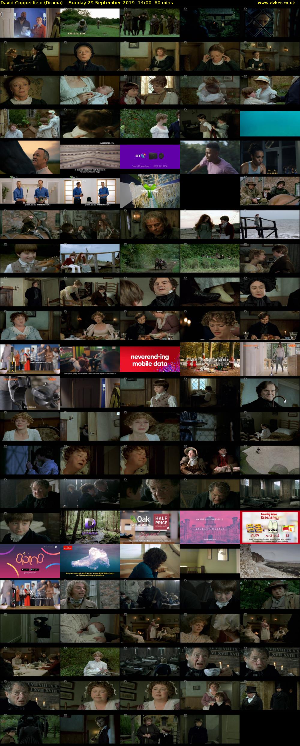 David Copperfield (Drama) Sunday 29 September 2019 14:00 - 15:00