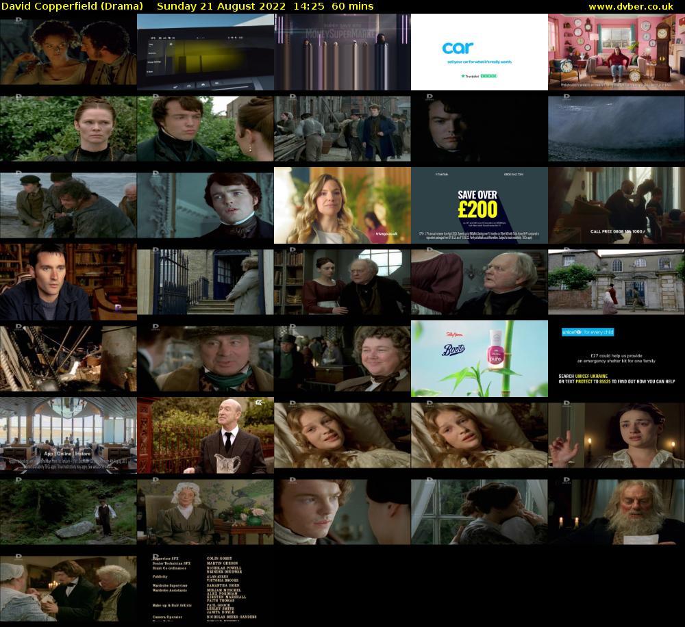 David Copperfield (Drama) Sunday 21 August 2022 14:25 - 15:25