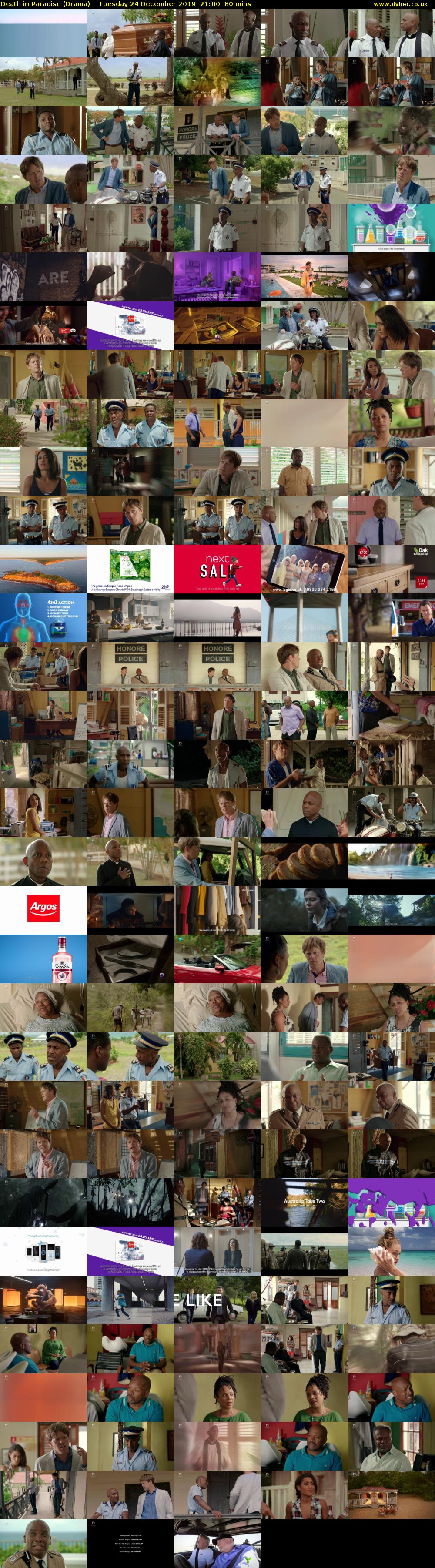 Death in Paradise (Drama) Tuesday 24 December 2019 21:00 - 22:20