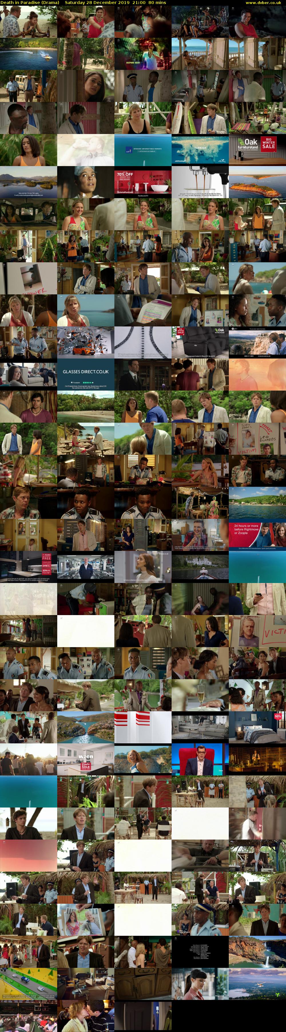 Death in Paradise (Drama) Saturday 28 December 2019 21:00 - 22:20