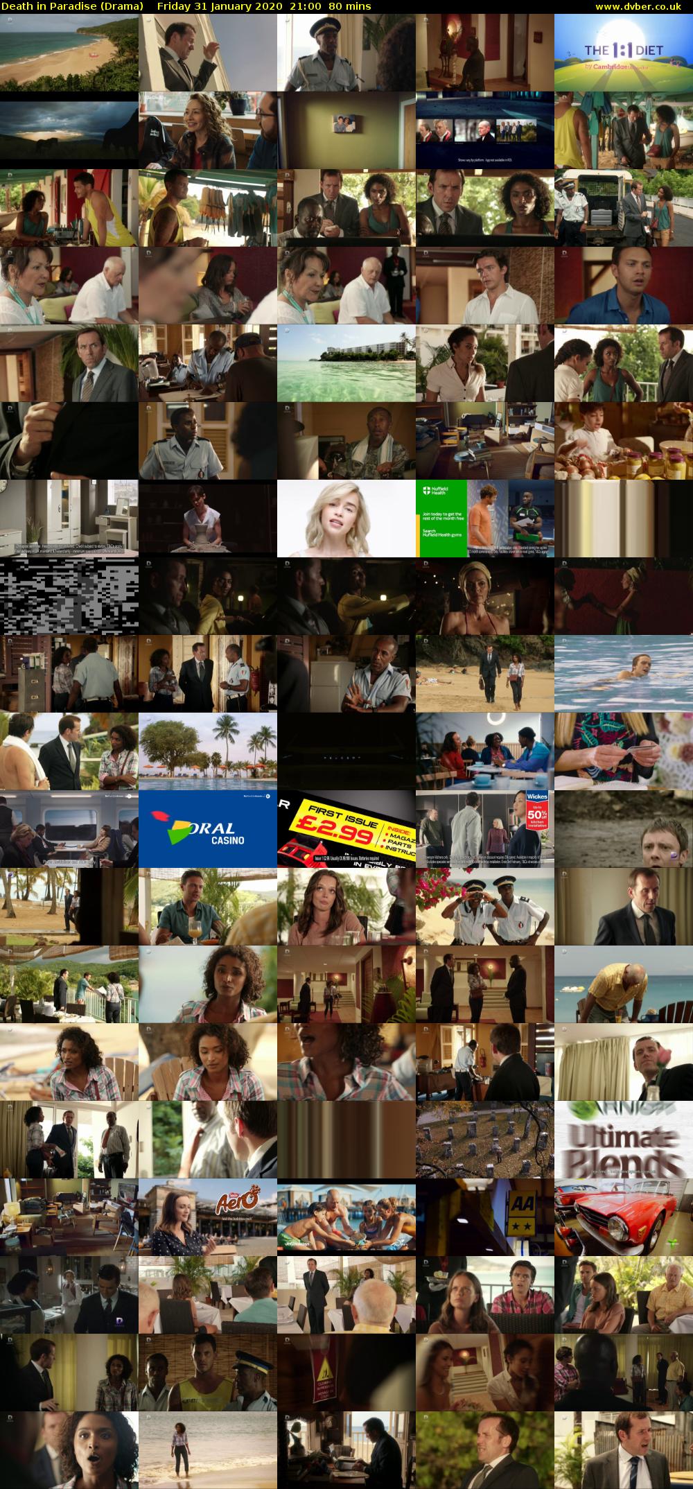 Death in Paradise (Drama) Friday 31 January 2020 21:00 - 22:20