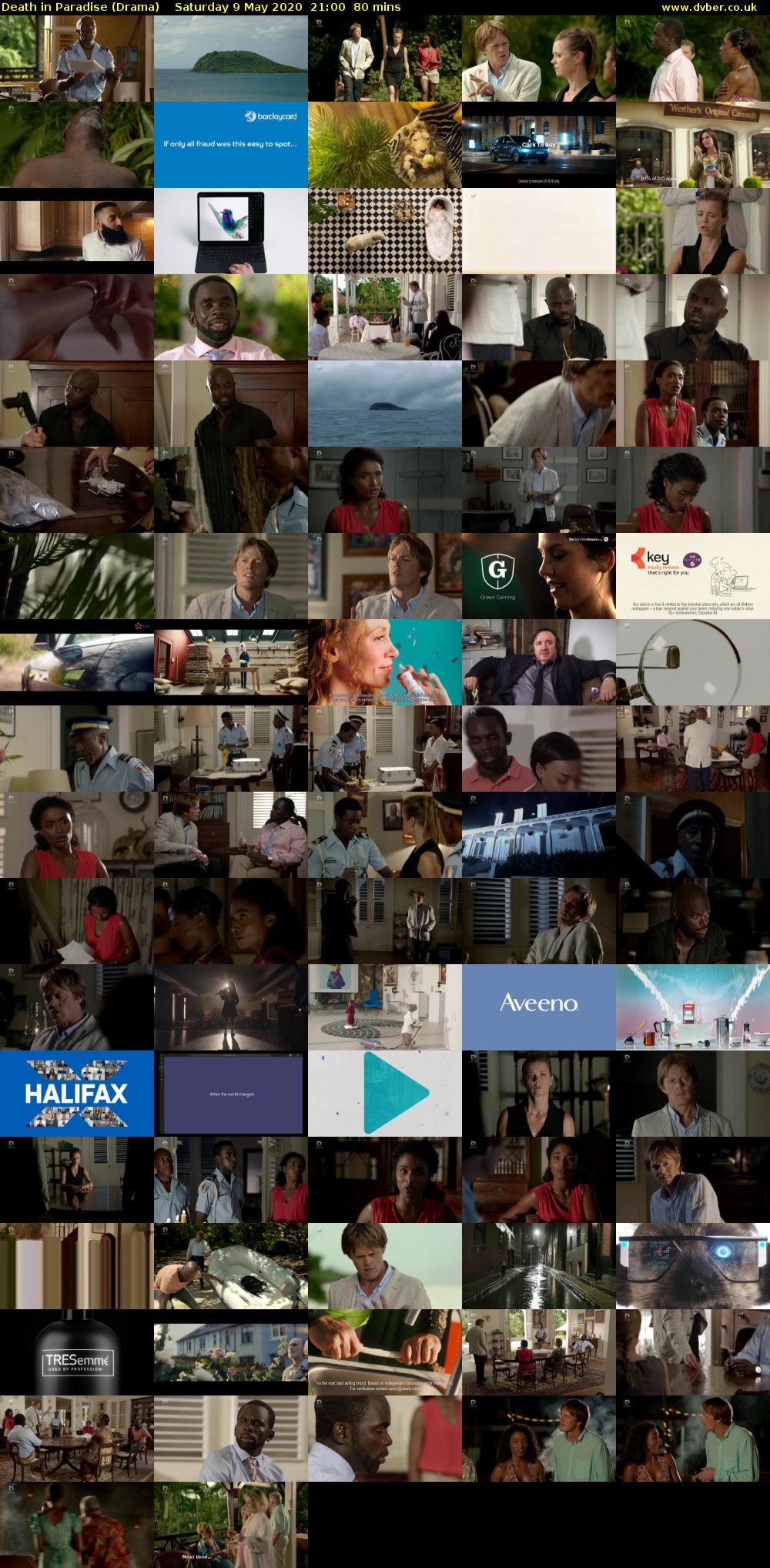 Death in Paradise (Drama) Saturday 9 May 2020 21:00 - 22:20