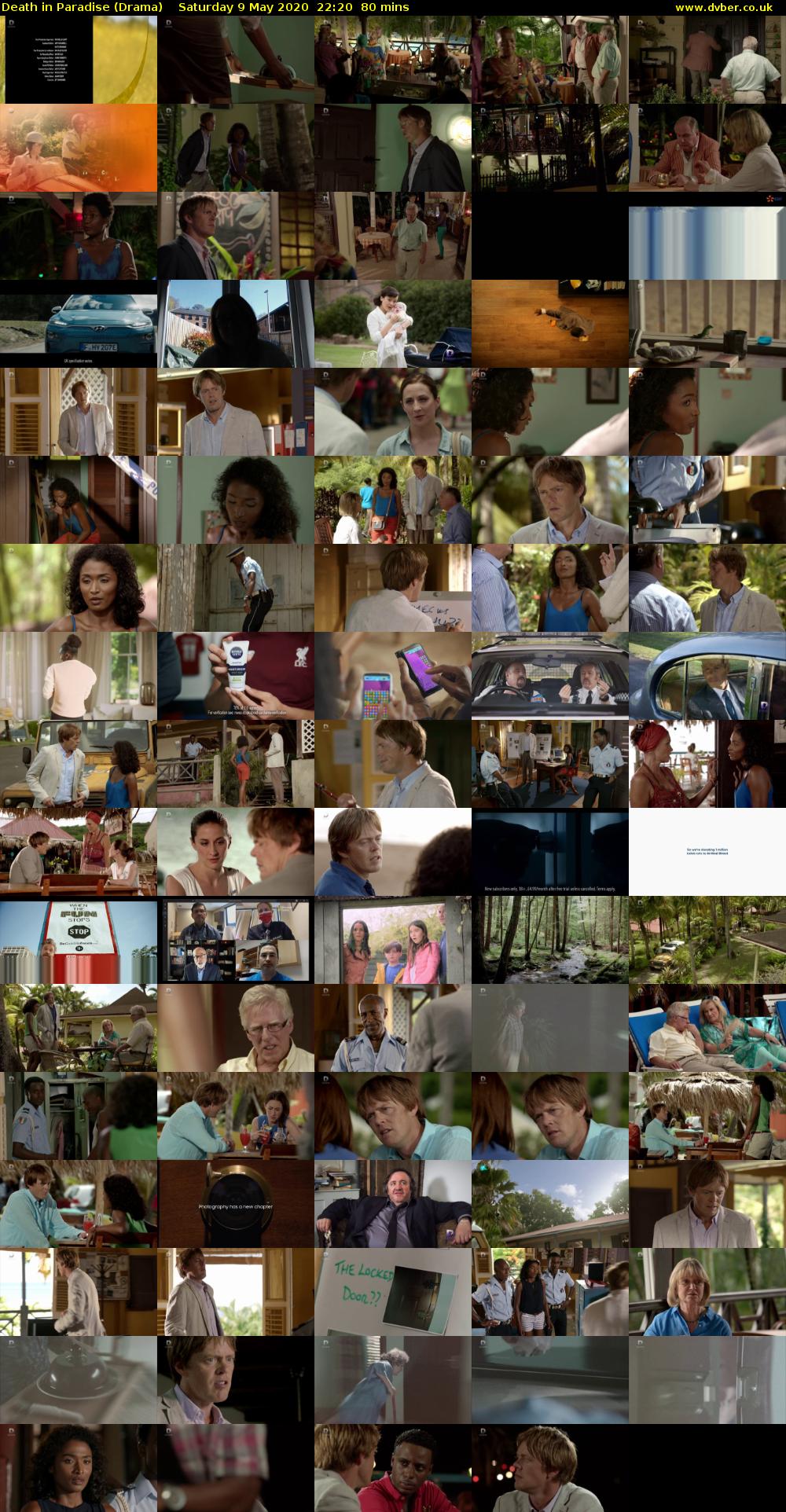 Death in Paradise (Drama) Saturday 9 May 2020 22:20 - 23:40