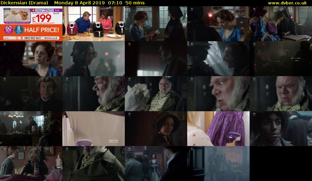 Dickensian (Drama) Monday 8 April 2019 07:10 - 08:00