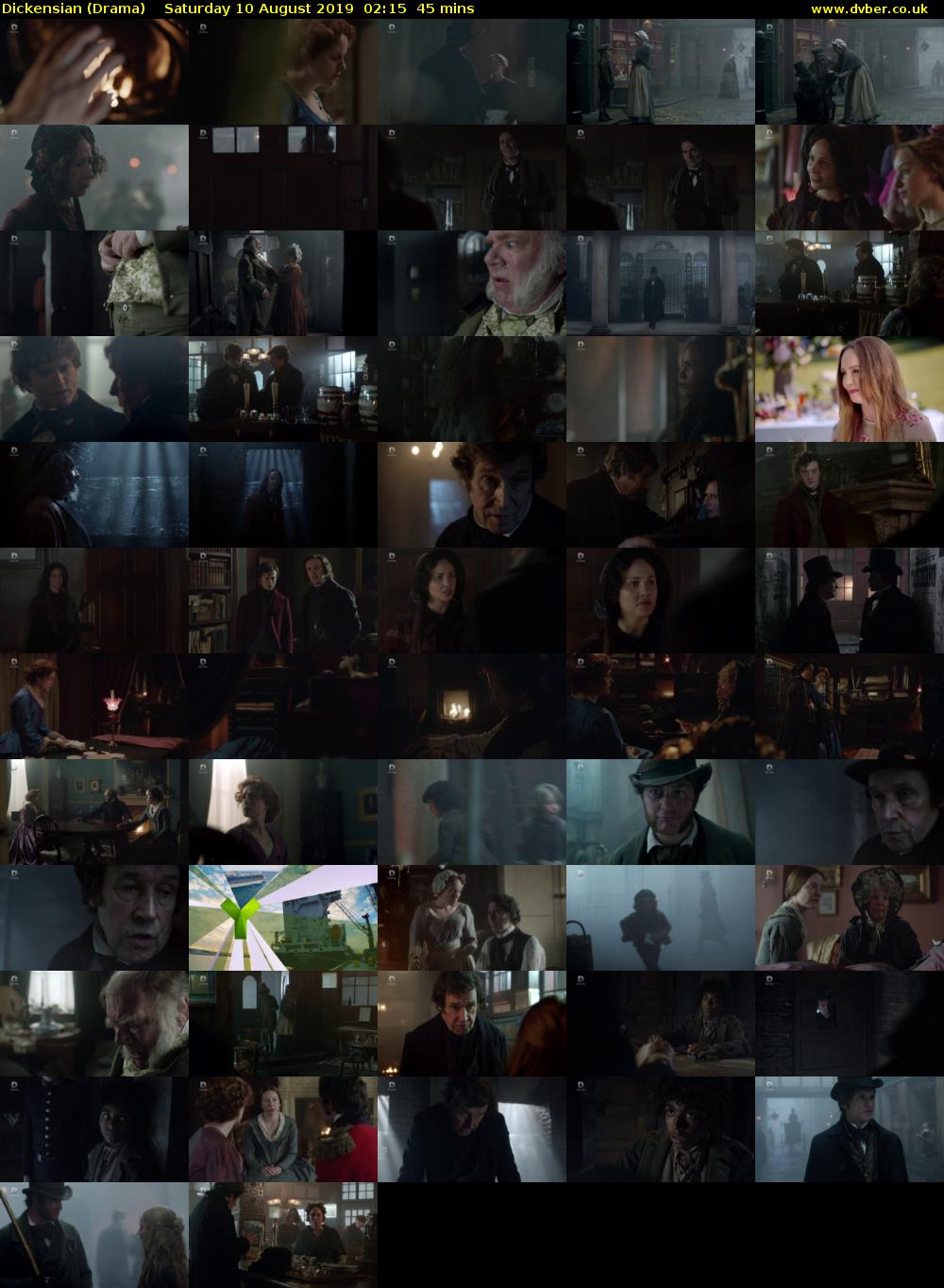Dickensian (Drama) Saturday 10 August 2019 02:15 - 03:00