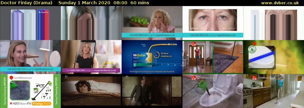 Doctor Finlay (Drama) Sunday 1 March 2020 08:00 - 09:00