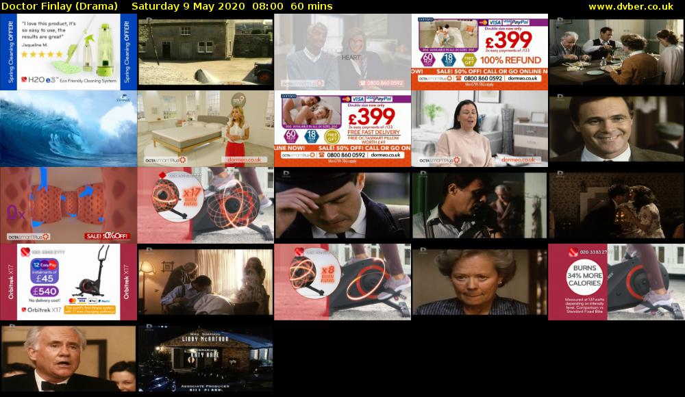 Doctor Finlay (Drama) Saturday 9 May 2020 08:00 - 09:00