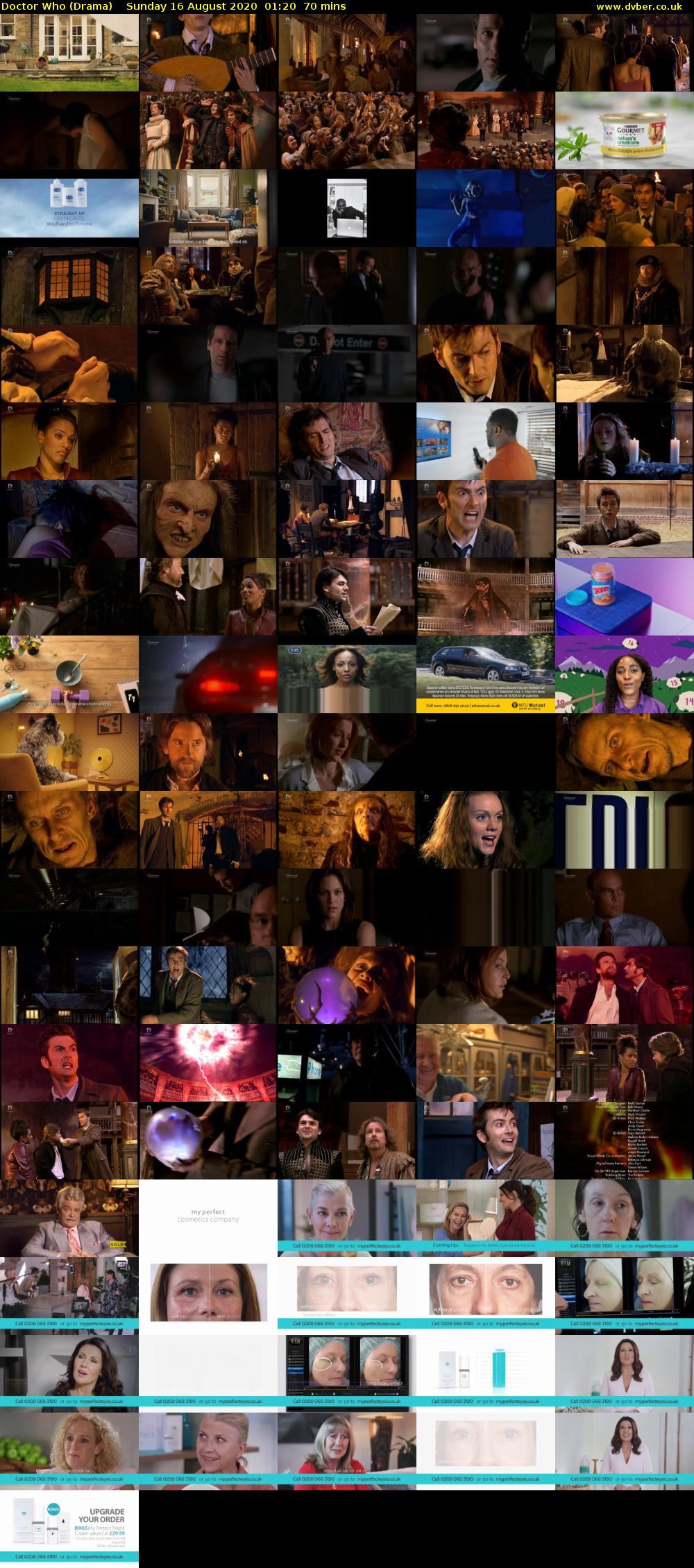 Doctor Who (Drama) Sunday 16 August 2020 01:20 - 02:30