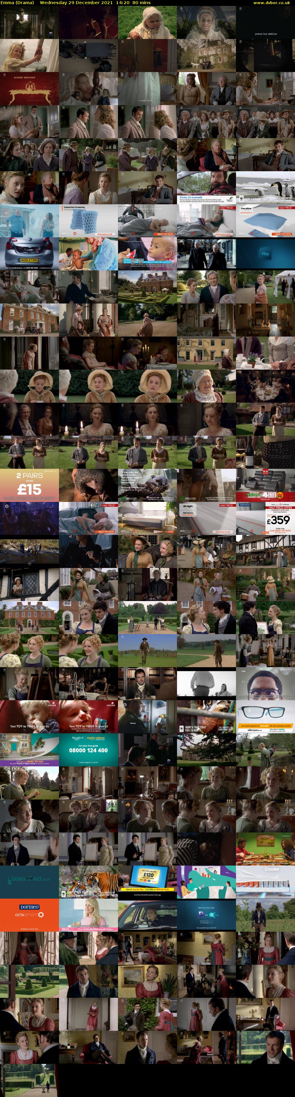 Emma (Drama) Wednesday 29 December 2021 14:20 - 15:40