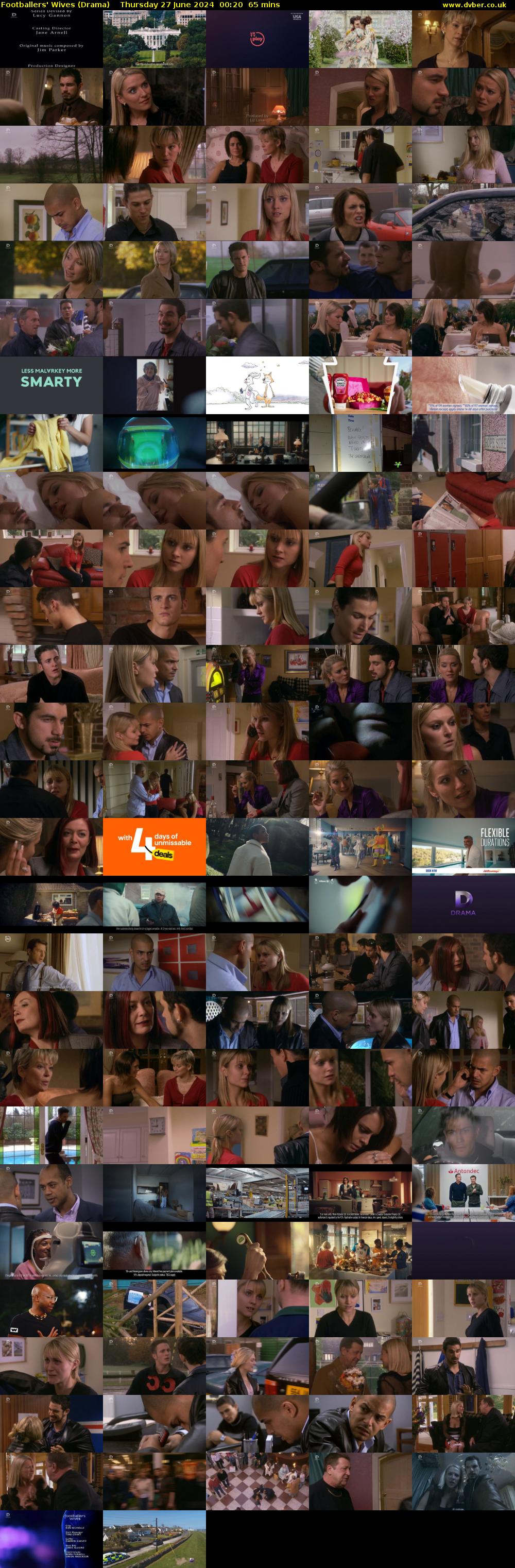 Footballers' Wives (Drama) Thursday 27 June 2024 00:20 - 01:25