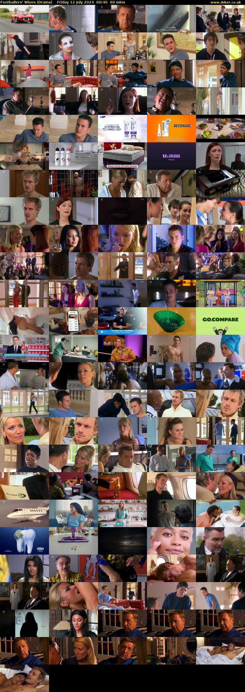 Footballers' Wives (Drama) Friday 12 July 2024 00:40 - 01:40