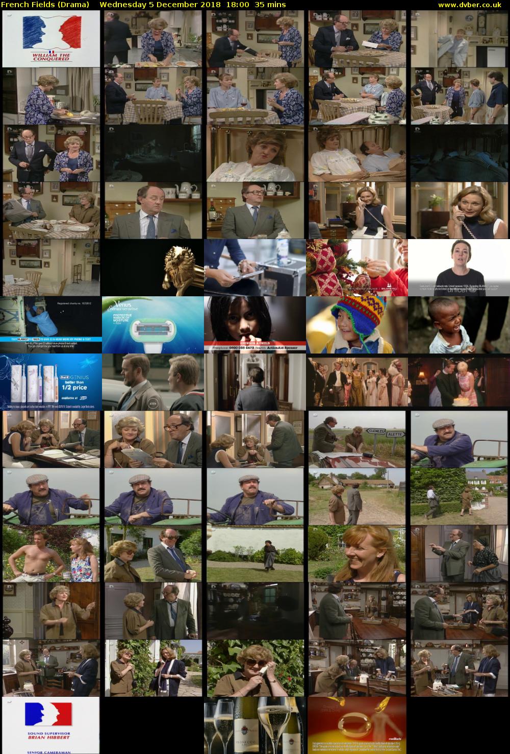 French Fields (Drama) Wednesday 5 December 2018 18:00 - 18:35