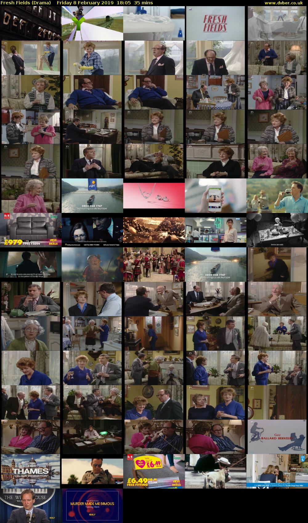 Fresh Fields (Drama) Friday 8 February 2019 18:05 - 18:40