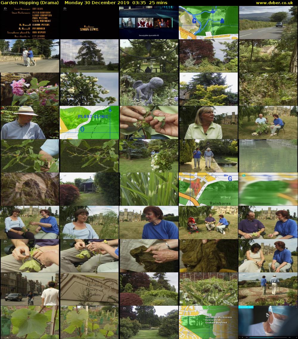 Garden Hopping (Drama) Monday 30 December 2019 03:35 - 04:00