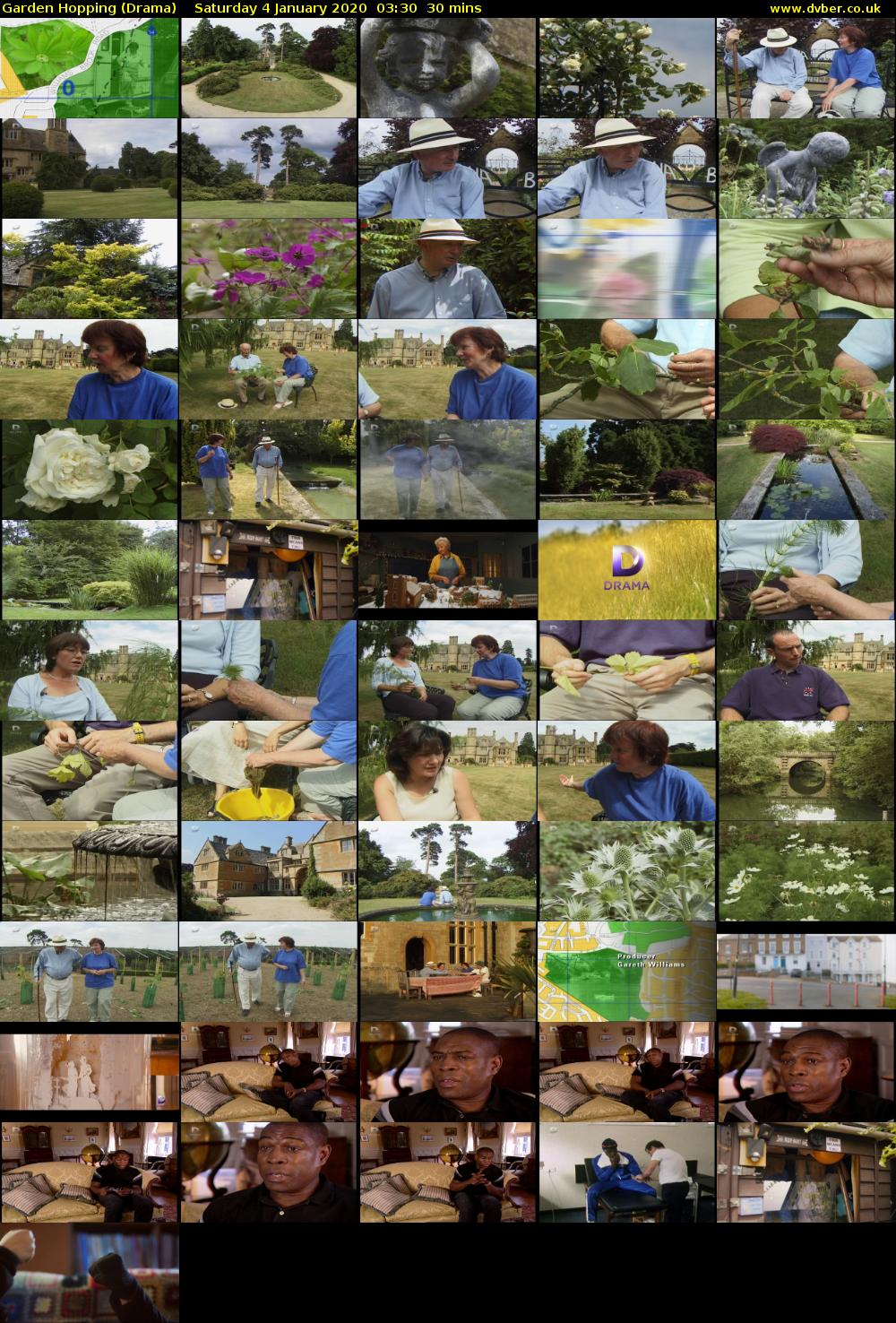 Garden Hopping (Drama) Saturday 4 January 2020 03:30 - 04:00