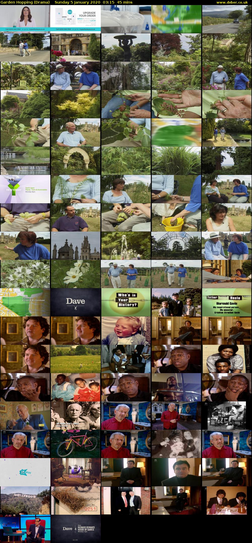 Garden Hopping (Drama) Sunday 5 January 2020 03:15 - 04:00