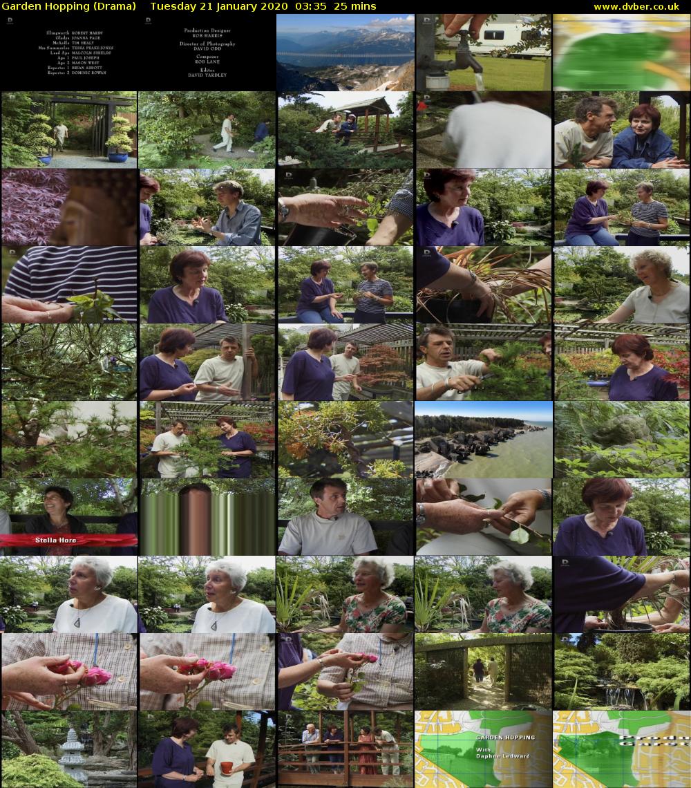Garden Hopping (Drama) Tuesday 21 January 2020 03:35 - 04:00