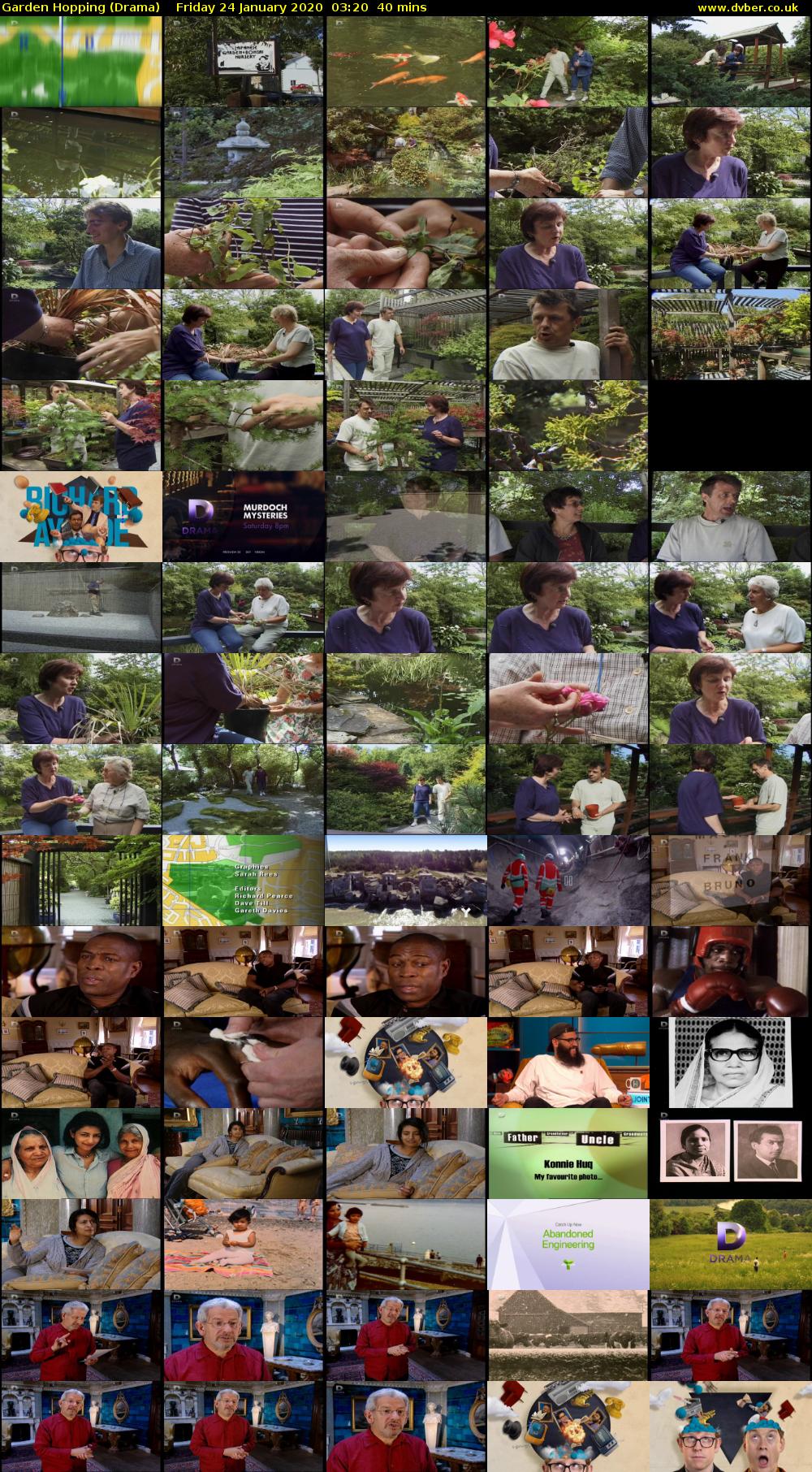 Garden Hopping (Drama) Friday 24 January 2020 03:20 - 04:00