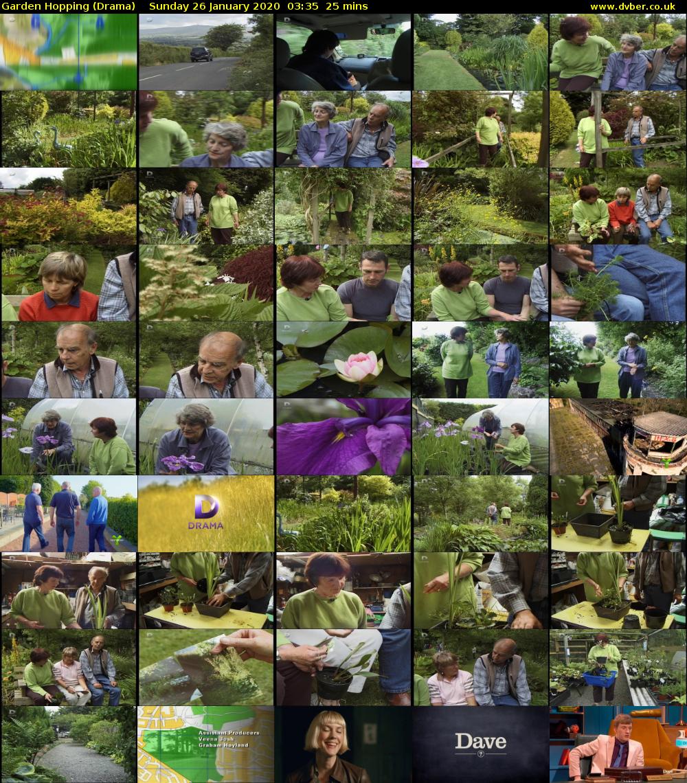 Garden Hopping (Drama) Sunday 26 January 2020 03:35 - 04:00