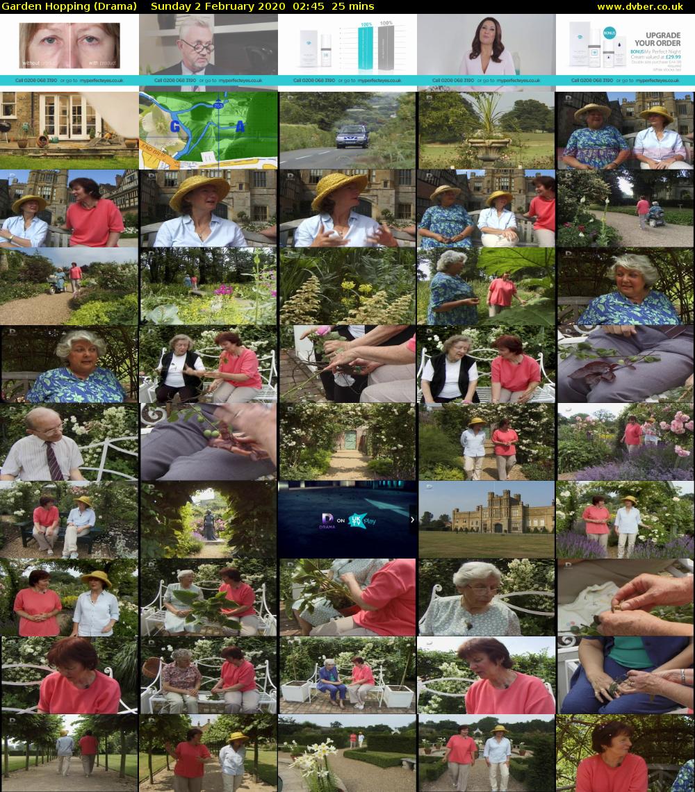 Garden Hopping (Drama) Sunday 2 February 2020 02:45 - 03:10