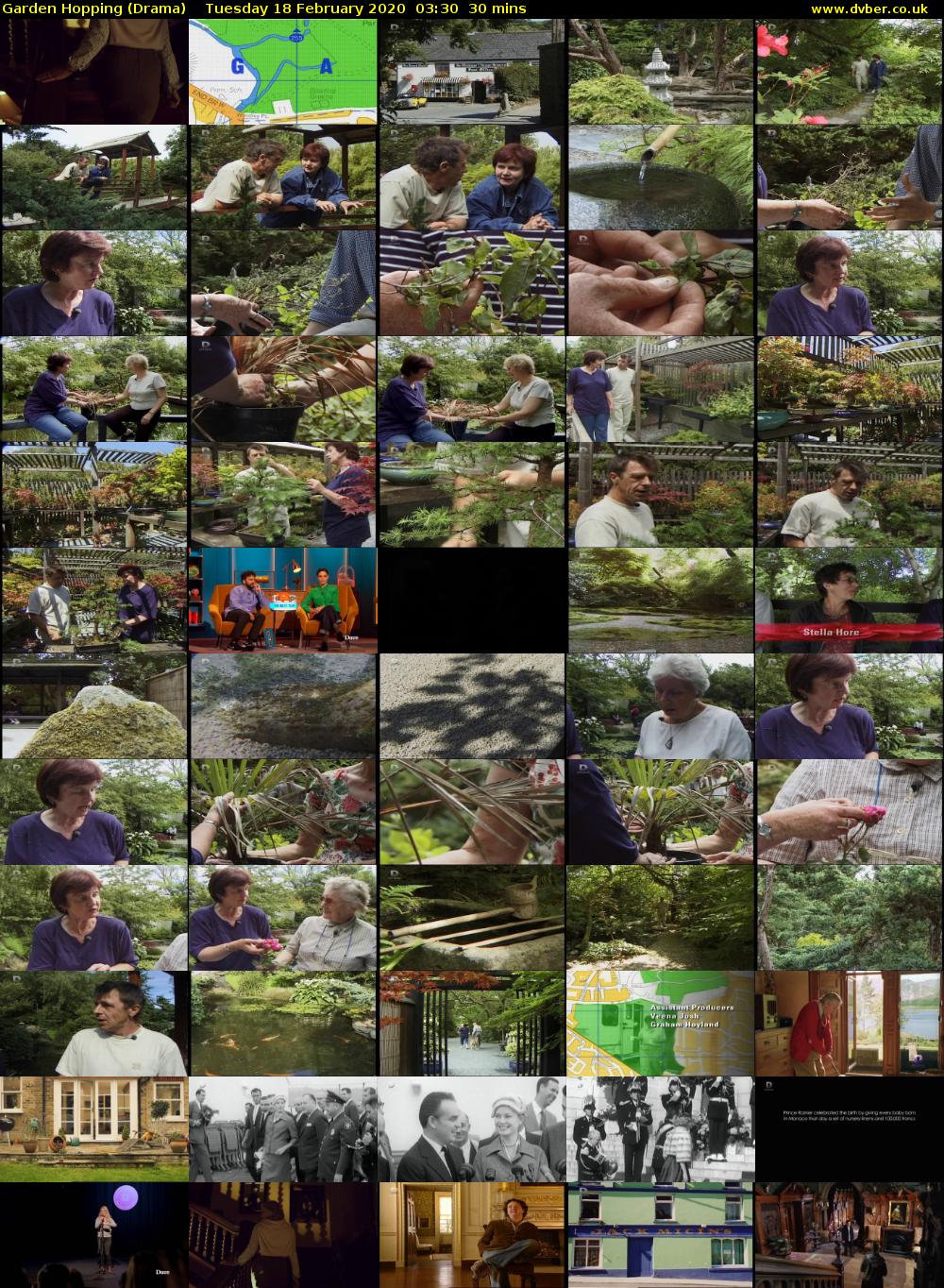 Garden Hopping (Drama) Tuesday 18 February 2020 03:30 - 04:00