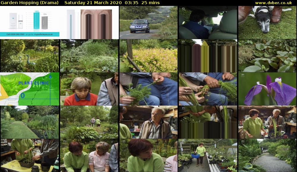 Garden Hopping (Drama) Saturday 21 March 2020 03:35 - 04:00