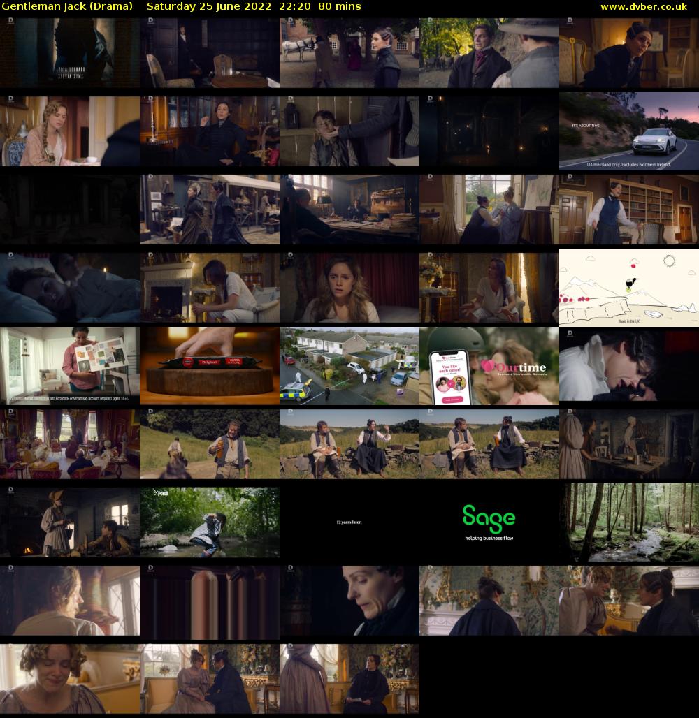 Gentleman Jack (Drama) Saturday 25 June 2022 22:20 - 23:40
