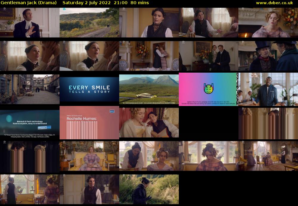 Gentleman Jack (Drama) Saturday 2 July 2022 21:00 - 22:20