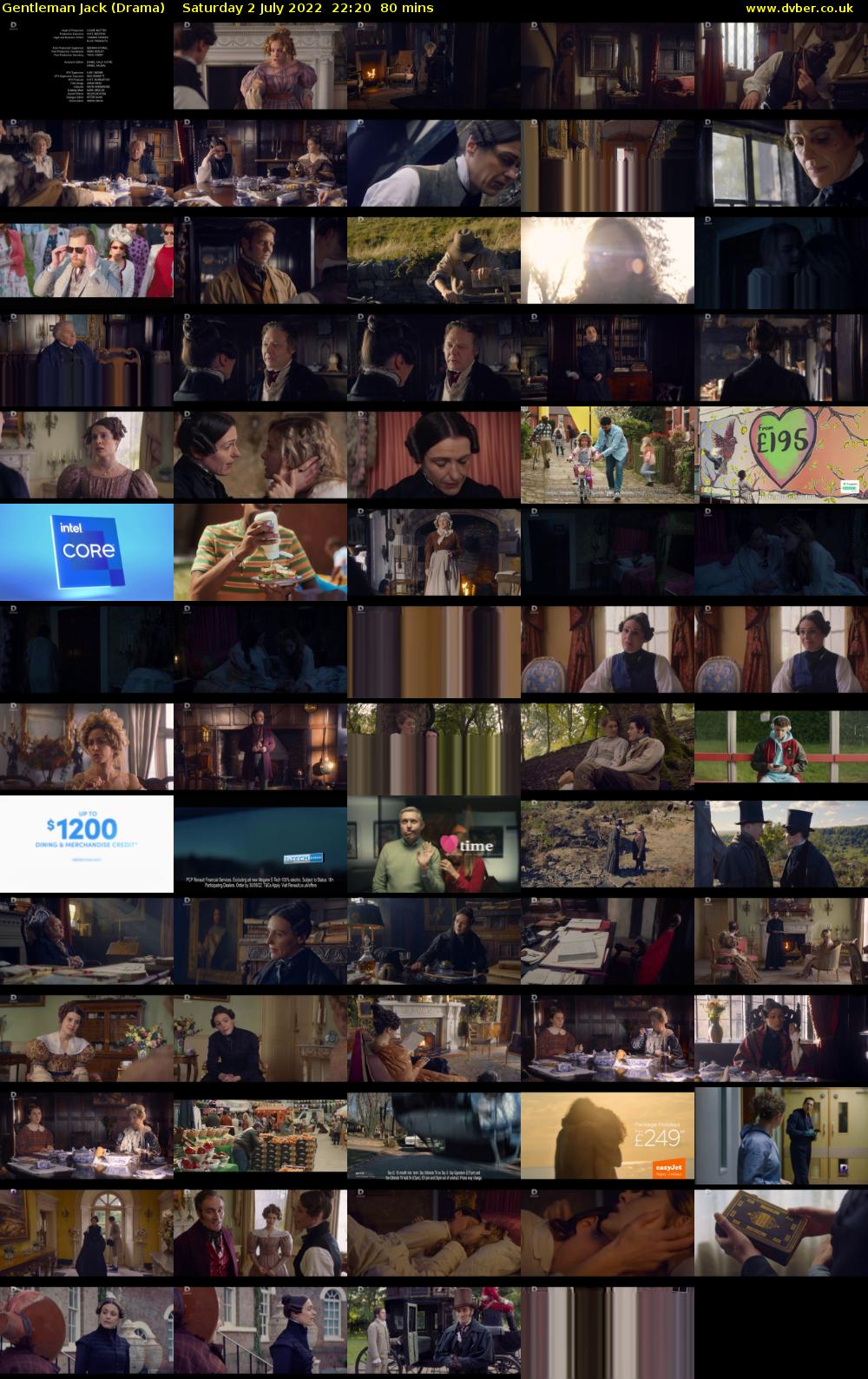 Gentleman Jack (Drama) Saturday 2 July 2022 22:20 - 23:40