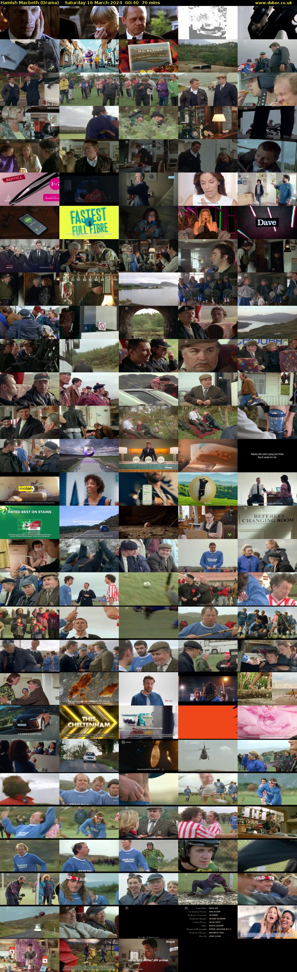 Hamish Macbeth (Drama) Saturday 16 March 2024 00:40 - 01:50