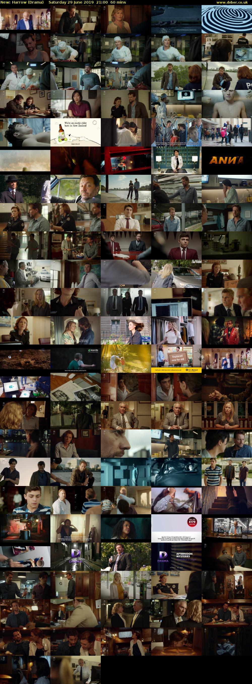 Harrow (Drama) Saturday 29 June 2019 21:00 - 22:00