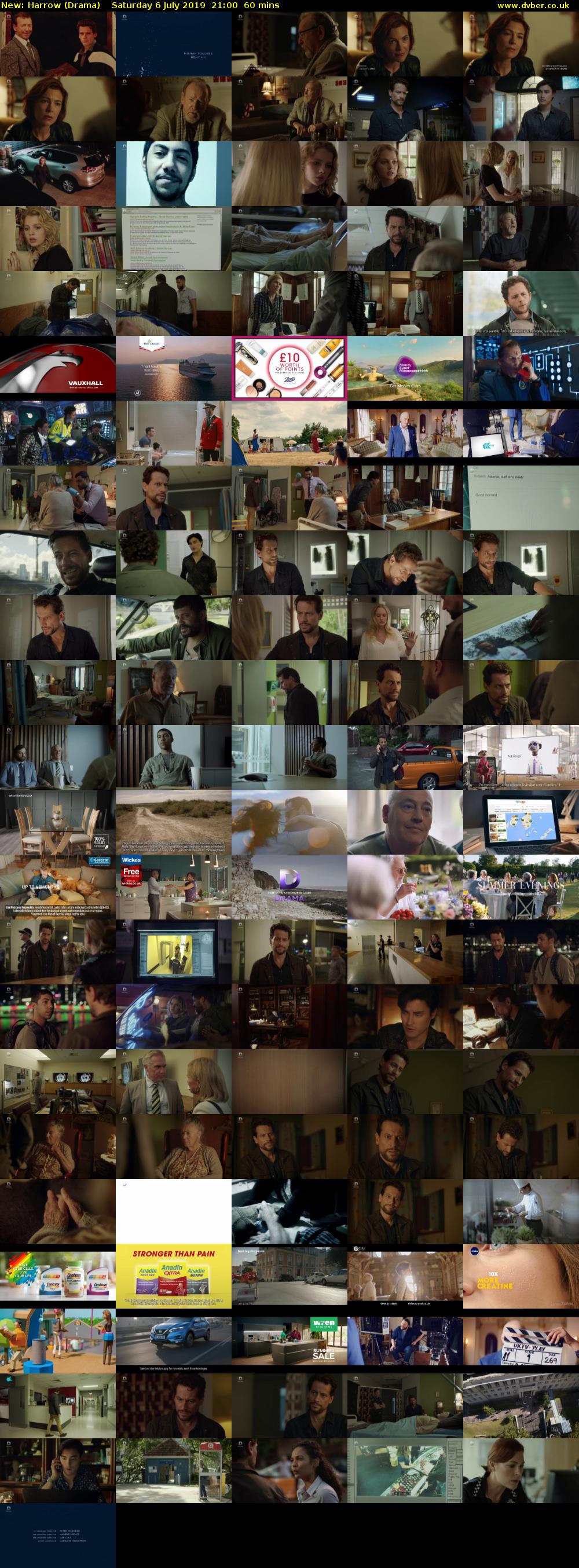 Harrow (Drama) Saturday 6 July 2019 21:00 - 22:00