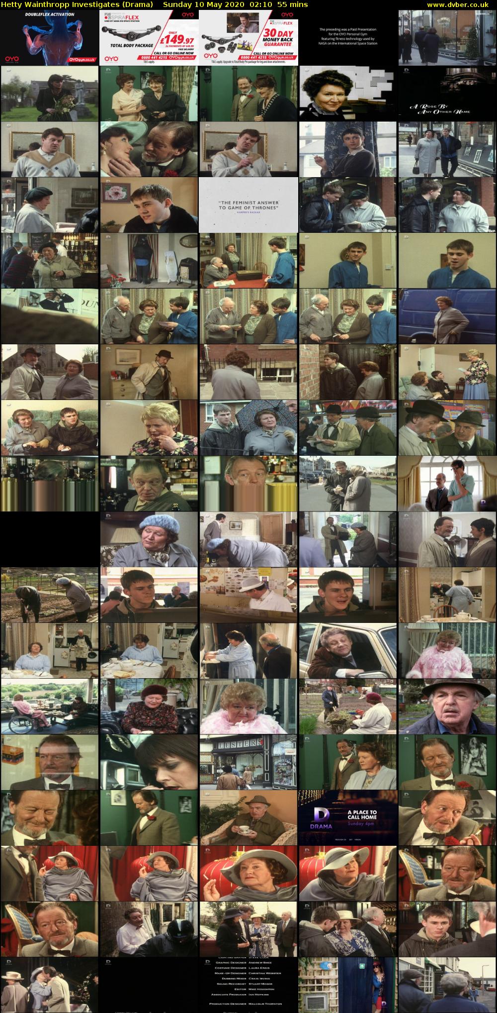 Hetty Wainthropp Investigates (Drama) Sunday 10 May 2020 02:10 - 03:05