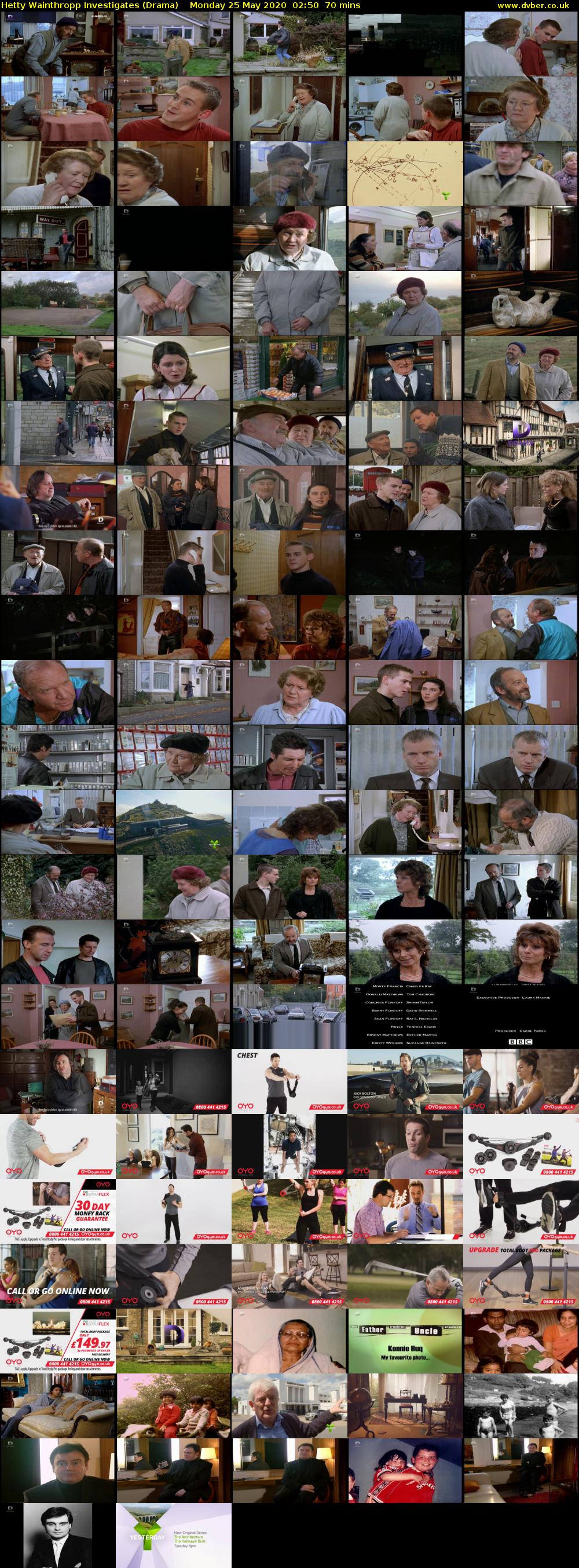 Hetty Wainthropp Investigates (Drama) Monday 25 May 2020 02:50 - 04:00