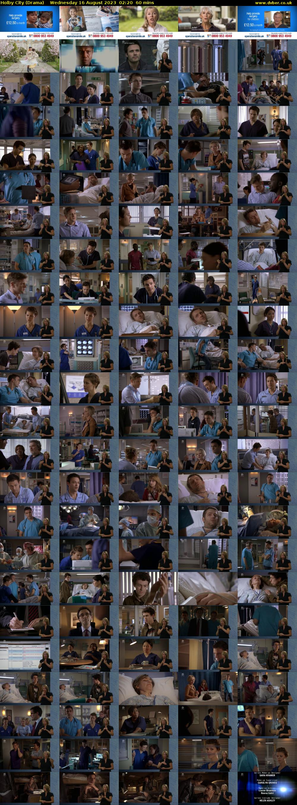 Holby City (Drama) Wednesday 16 August 2023 02:20 - 03:20