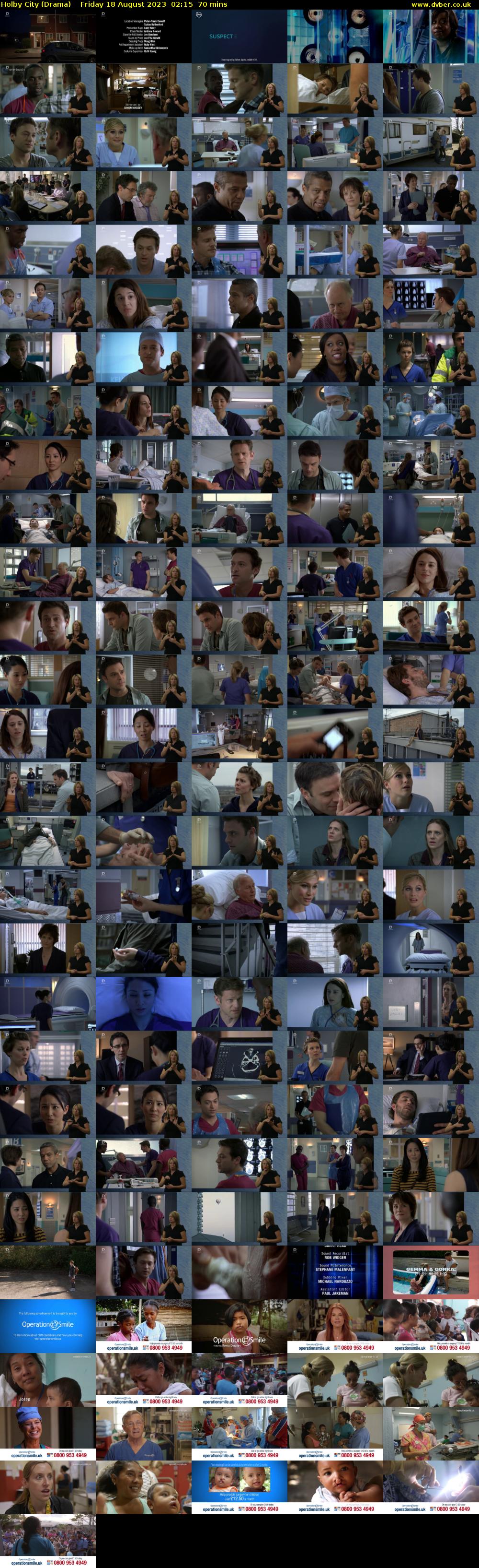 Holby City (Drama) Friday 18 August 2023 02:15 - 03:25