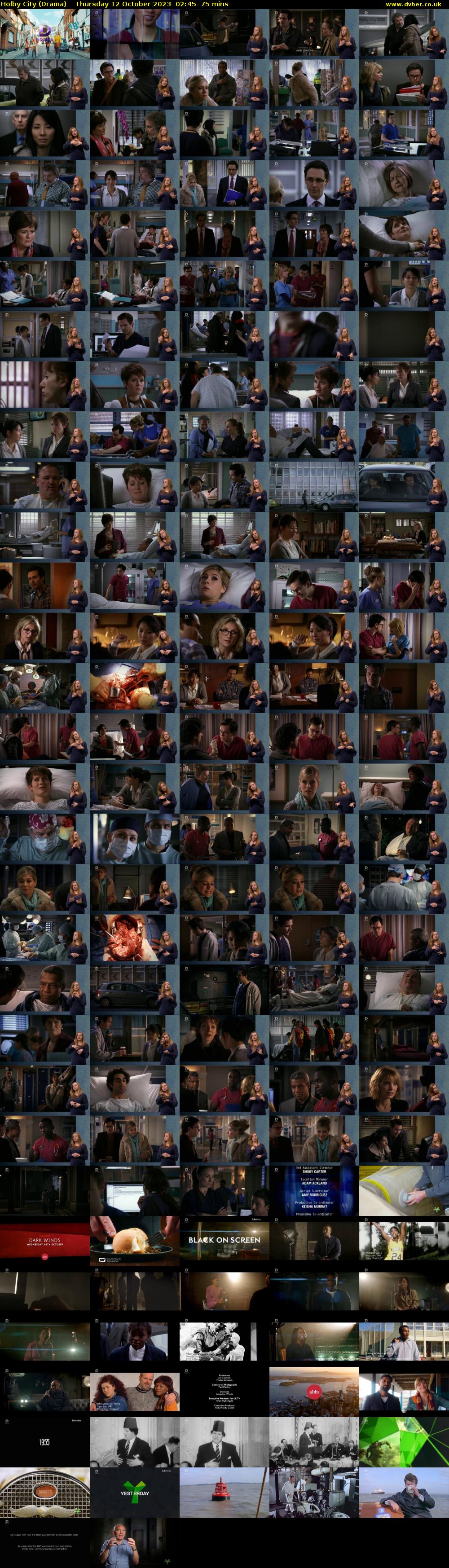 Holby City (Drama) Thursday 12 October 2023 02:45 - 04:00