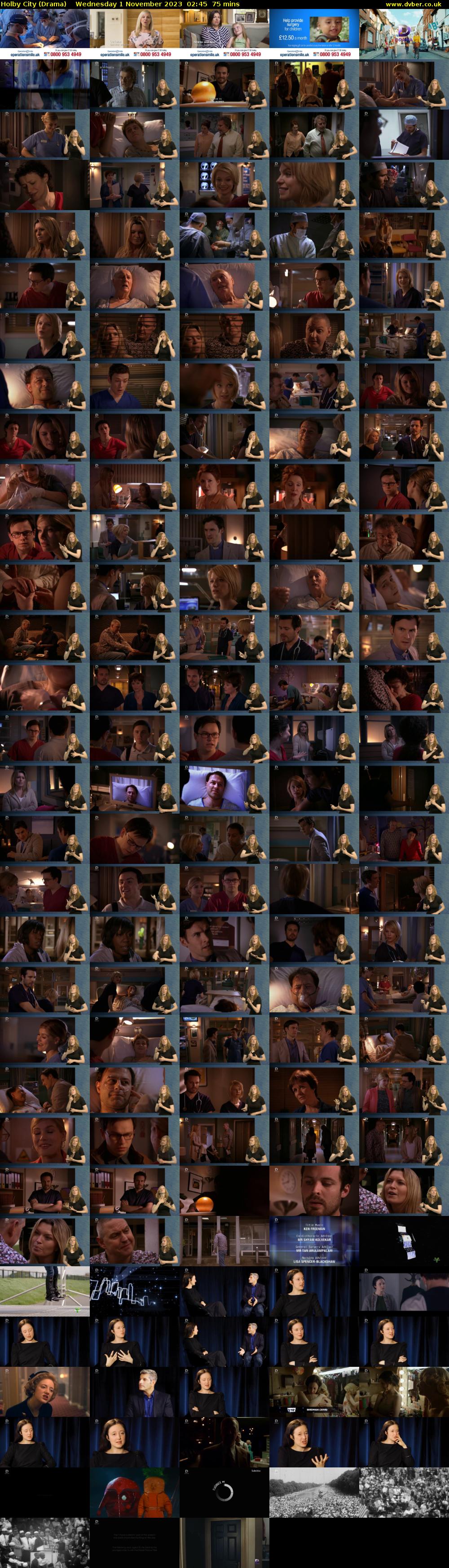 Holby City (Drama) Wednesday 1 November 2023 02:45 - 04:00