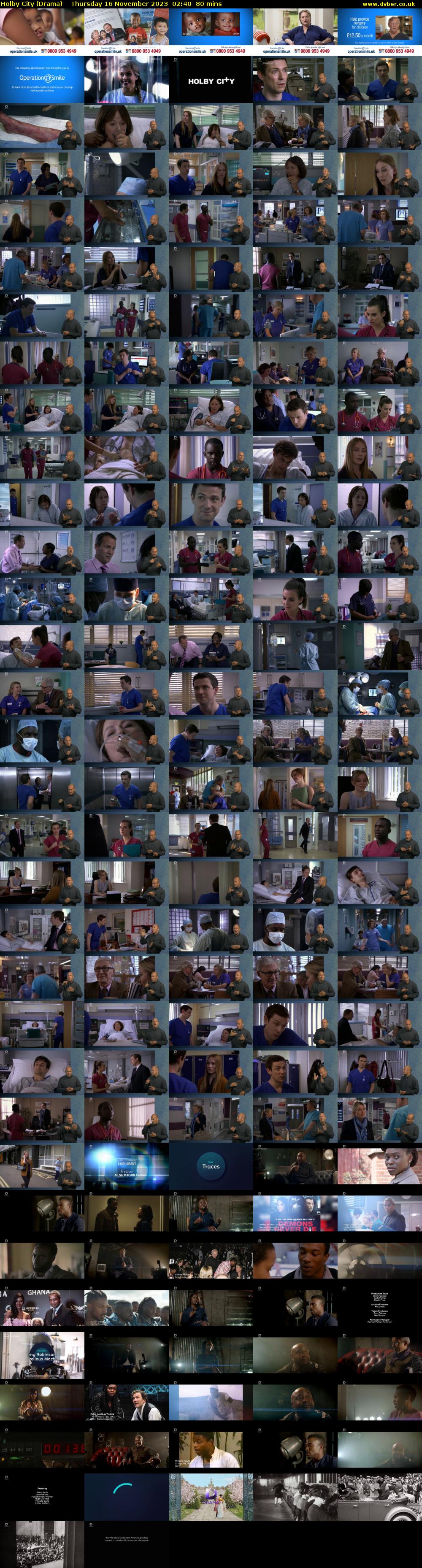 Holby City (Drama) Thursday 16 November 2023 02:40 - 04:00