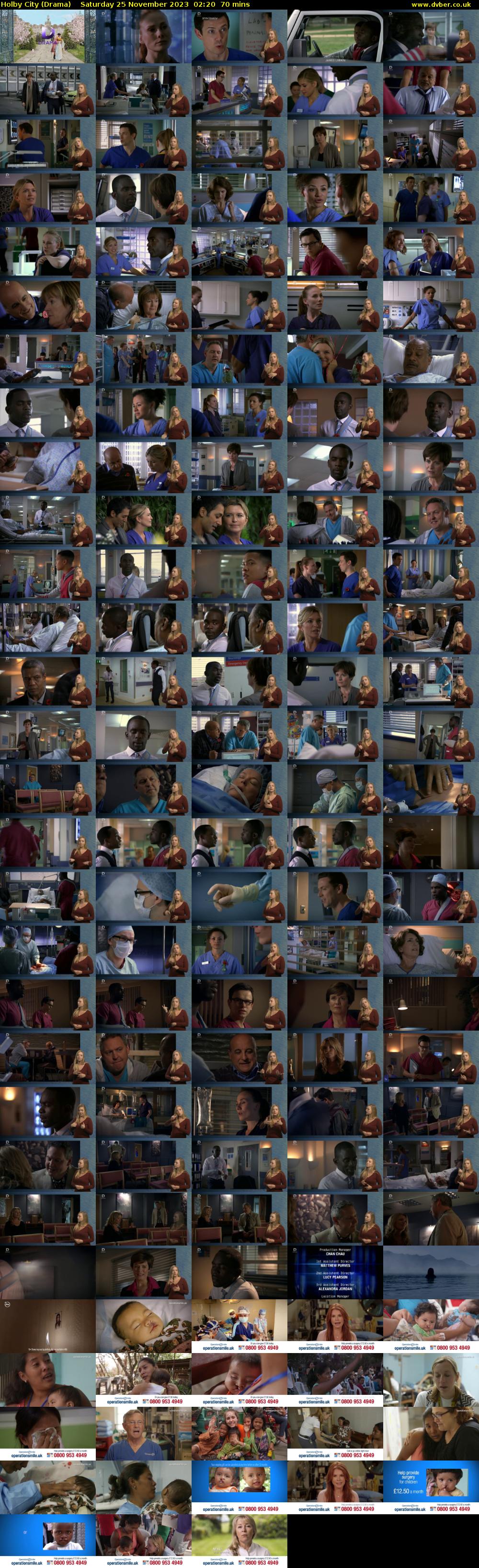 Holby City (Drama) Saturday 25 November 2023 02:20 - 03:30