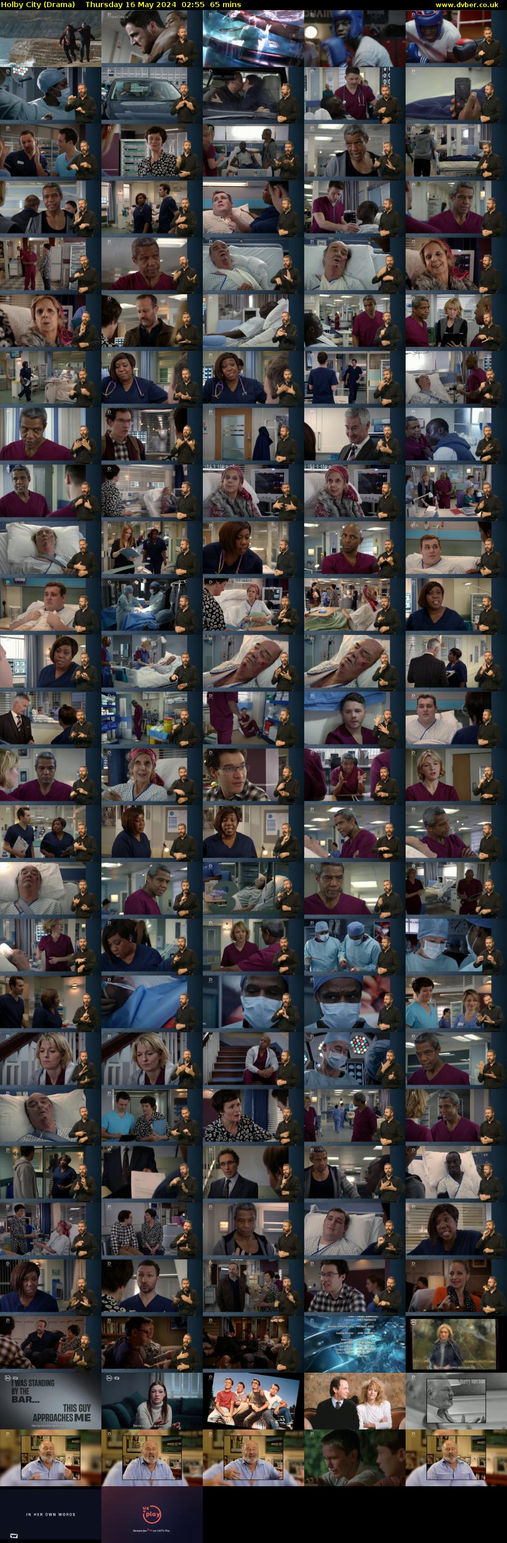 Holby City (Drama) Thursday 16 May 2024 02:55 - 04:00
