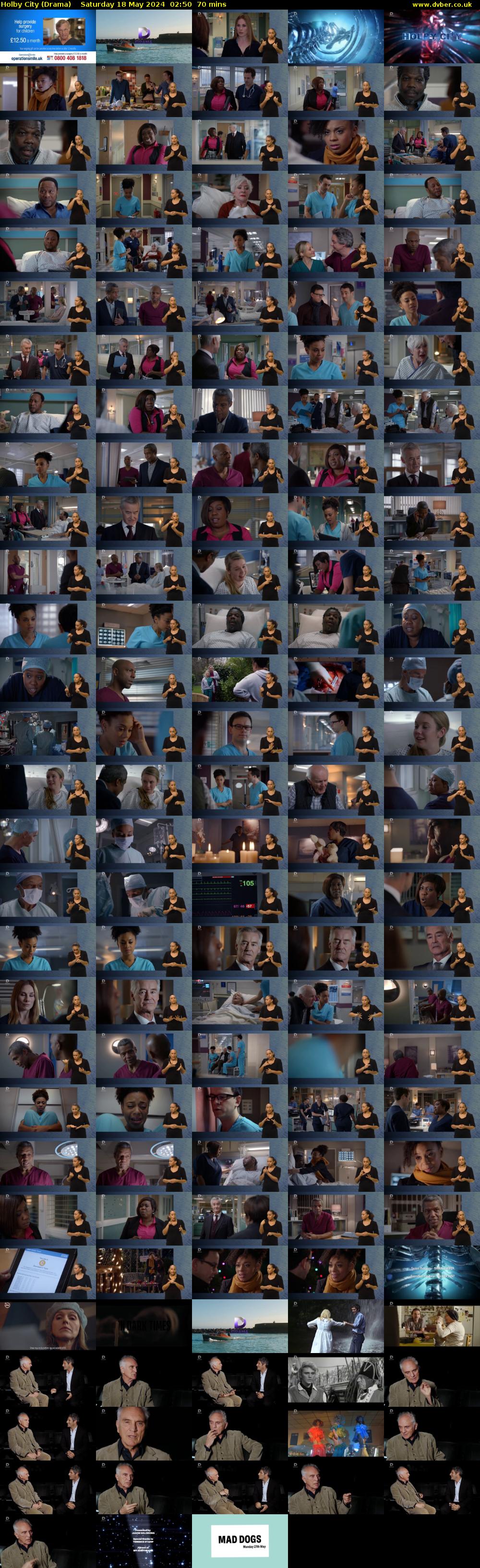 Holby City (Drama) Saturday 18 May 2024 02:50 - 04:00