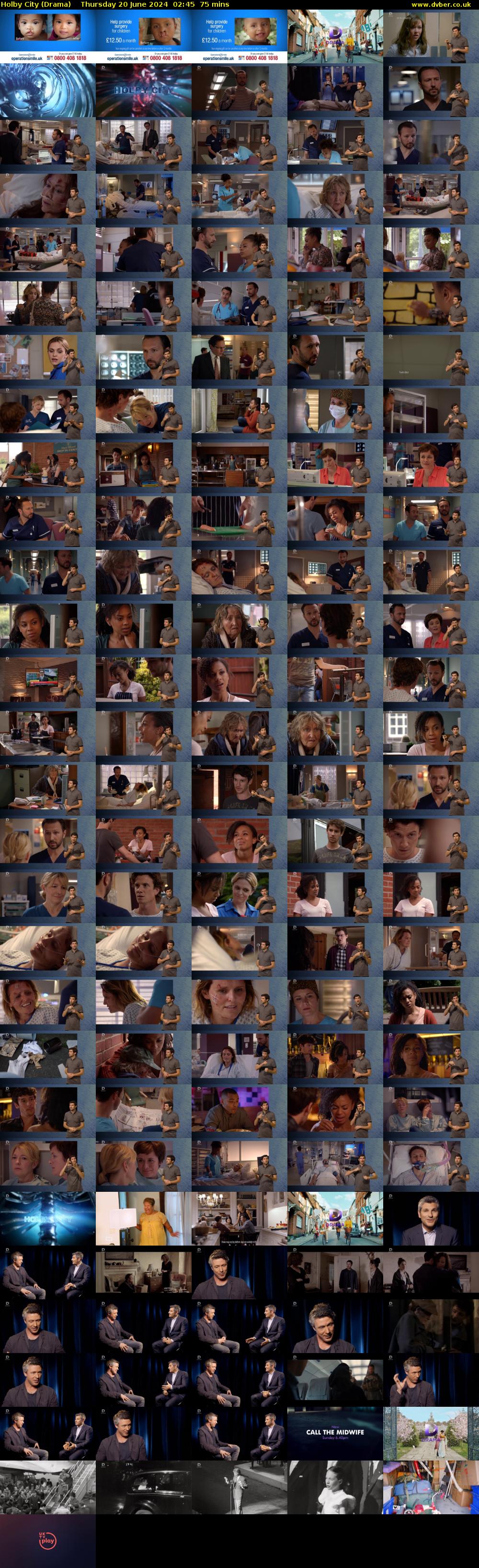 Holby City (Drama) Thursday 20 June 2024 02:45 - 04:00