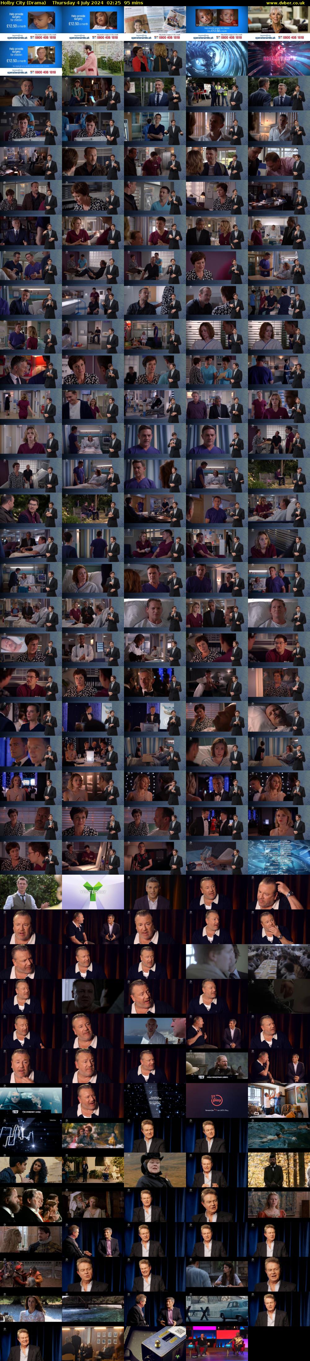 Holby City (Drama) Thursday 4 July 2024 02:25 - 04:00