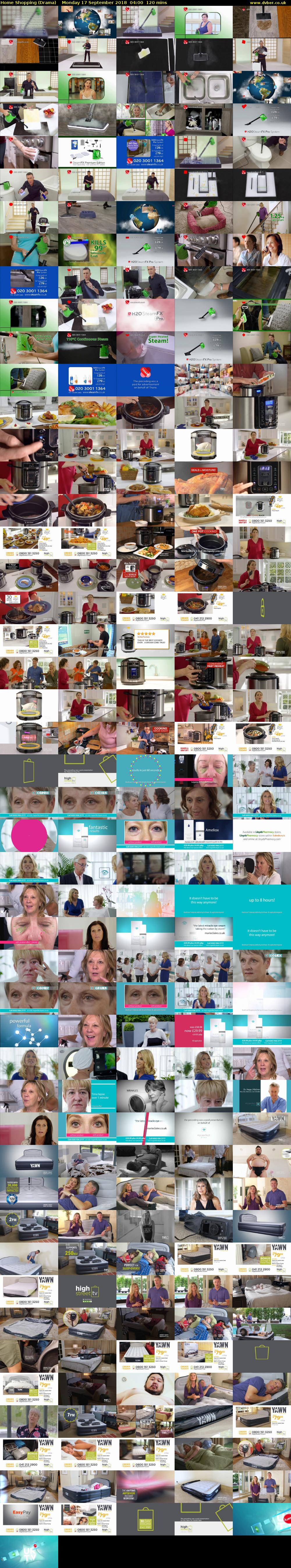 Home Shopping (Drama) Monday 17 September 2018 04:00 - 06:00